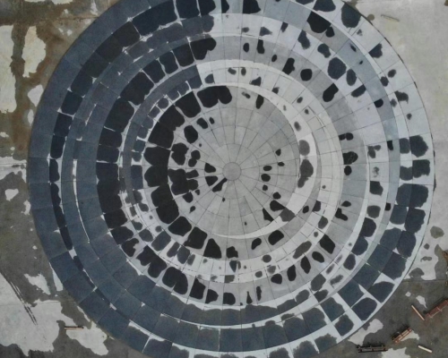 Cambodian Black Floor Paving