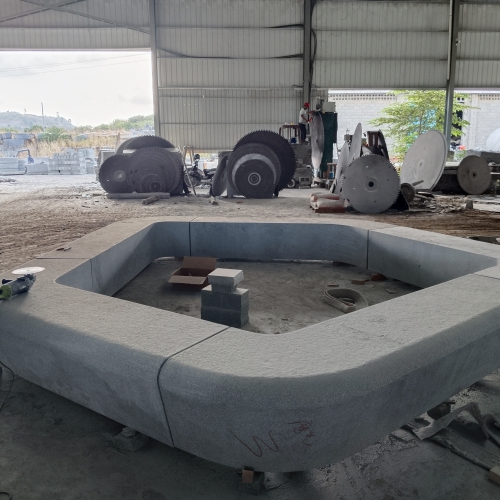 Cambodian Black Park Benches